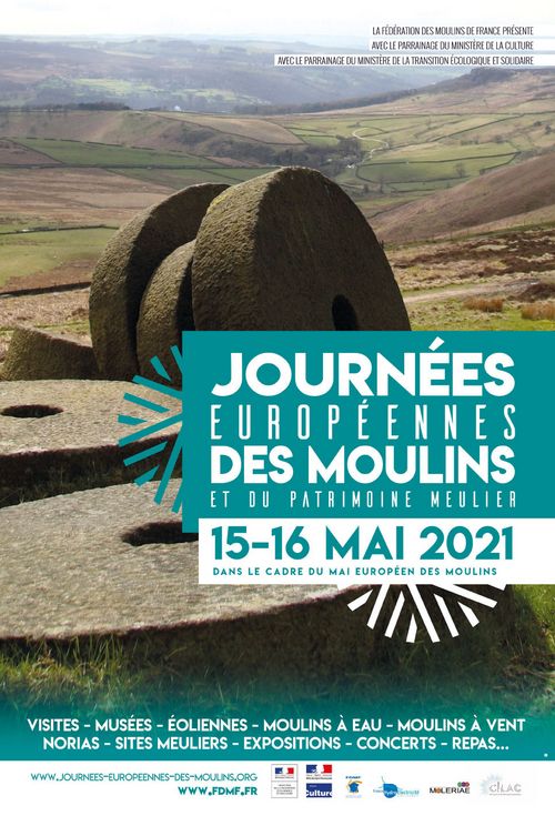 Journées Européennes des Moulins et du patrimoine meulier ! |